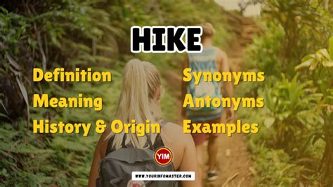 hike synonym|opposite of hike.